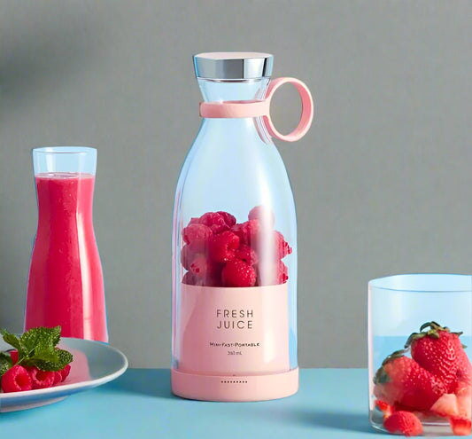 Portable USB Juice Blender – Rechargeable Mini Smoothie Maker (350ml) - twelvemarket